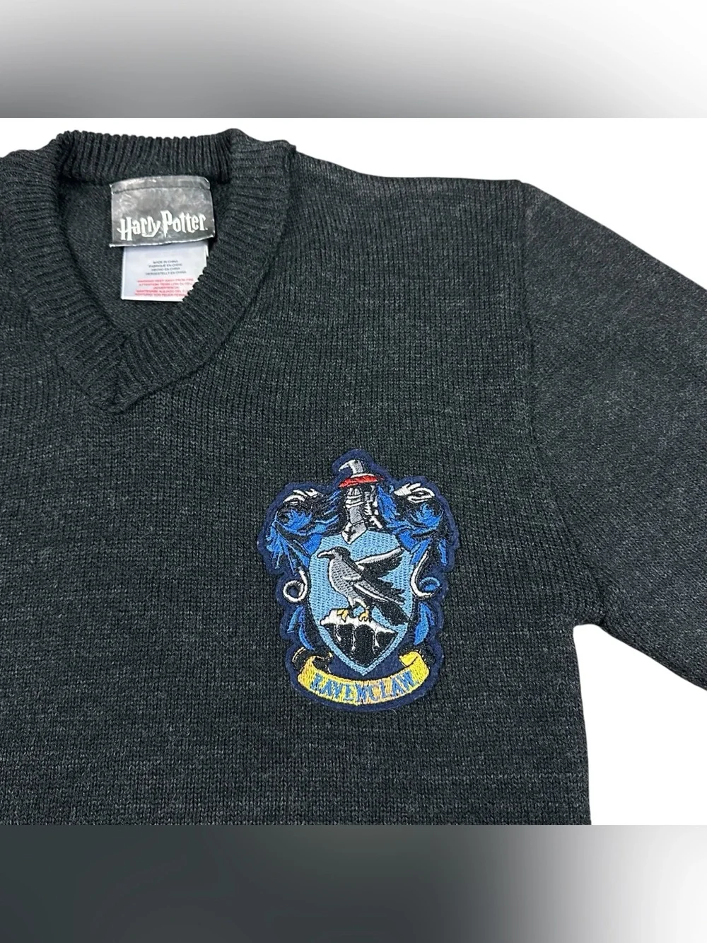 Harry Potter, Charades. Ravenclaw Costume Uniform Sweater Youth Large Charades